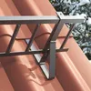 vidaXL Schneewächter Unterstützung 6 stk. Anthrazit 29,5 x Produktbild-Vorschau 3
