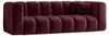 Sofa modułowa 3-osobowa, tkanina welwet Riviera, Podgląd zdjęcia produktu 2