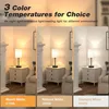 2x Lampe de chevet à intensité variable Led Blanc, Moderne Voir les images du produit 7