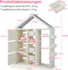 COSTWAY Kinderregal, Bücherregal Kinder, Spielzeugregal  Produktbild-Vorschau 3