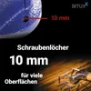 Bituxx Schraubstock Handschraubstock Werkbank Werkstatt 125 Produktbild-Vorschau 6