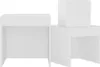 Set di 3 tavoli, materiale in legno bianco Anteprima dell’immagine prodotto 11