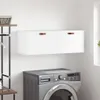 vidaXL Szafka ścienna biała 100x36,5x35 cm materiał Podgląd zdjęcia produktu 2