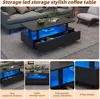 STILVORA Couchtisch LED-Beistelltisch mit Produktbild-Vorschau 5