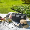 bremermann Panier à provisions pliable - 25 litres en noir, Voir les images du produit 8