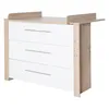 set di mobili per bambini 2 pezzi Malo - Culla 70 x 140 cm Anteprima dell’immagine prodotto 5