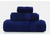 Asciugamano in cotone egiziano 50x90 blu navy Greno Anteprima dell’immagine prodotto 1