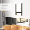 HOMCOM Rechteckiger Spiegel, Badezimmerspiegel, 70 x 90 cm, Produktbild-Vorschau 3