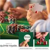 Coffret, Malette, Set de Poker - argent, 300 pièces Voir les images du produit 4