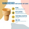 Bazko Kanadischer Waffelbecher Mittelgroß 7,8 cm / 5,6 cm | Produktbild-Vorschau 2