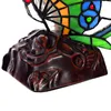 Tischlampe Tiffany-Style Schmetterling 204 Leuchte Produktbild-Vorschau 5