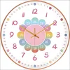 KUGI Wanduhr Wanduhr Kinder- LernWanduhren - Bunte Produktbild-Vorschau 1