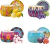 XINZI Set de 4 bougies parfumées - 100% cire de soja, Voir les images du produit 1