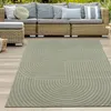 Tapis moderne d'intérieur et d'extérieur | Motif arc en Voir les images du produit 1