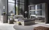 Complete kamer VELTIS - Bed 180x200 LED met lattenbodem + Productafbeelding-voorbeeld 1