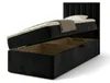 NORDELO Boxspringbett MORFEO 100x200 cm AMOR Velvet Schwarz Produktbild-Vorschau 6