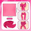 HOWAF 80er 90er Jahre Damen Kostüm Set Pink Karneval Party Produktbild-Vorschau 3