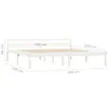 VidaXL 283188, Biały, 166 cm, 2,06 m, 60 cm, 1600 x 2000 Podgląd zdjęcia produktu 6