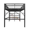 Łóżko piętrowe 140 x 200 cm, metalowe z drabinką i Podgląd zdjęcia produktu 12