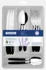 A set of cutlery in its packaging, displayed in a tray. Anteprima dell’immagine prodotto