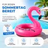 Opblaasbare flamingo zwemring, diameter 110 cm – Zwemring Productafbeelding-voorbeeld 4