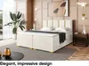 MEBLINI Boxspringbett mit Bettkasten - Gepolstert Produktbild-Vorschau 3