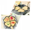 Antihaftbeschichtete Eier- und Pfannkuchenpfanne, 36 cm Produktbild-Vorschau 4