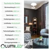LUMILED LED stropné svietidlo 18W 1620lm stropné svietidlo Náhľad obrázku produktu 6