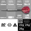 Target Nathan Aspinall G1 Swiss Point 90% - Steeldarts Produktbild-Vorschau 7