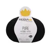 Regia Premium Pure 00099 Black Strickgarn Produktbild-Vorschau 1