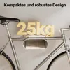 Wiltec držák na kolo na zeď bílý 25,6 x 30 x 11,4 cm do 25 Náhled obrázku produktu 2