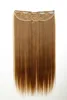 WIG ME UP Haarteil Extension 5 Clips Dunkelblond L30172-19 Produktbild-Vorschau 2