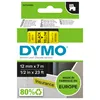 DYMO Original D1-Etikettenband | schwarz auf gelb | 12 mm x Produktbild-Vorschau 1