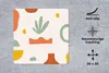 MuchoWow® Mauspad Mousepad Pflanze - Design - Grün 30x30 cm Produktbild-Vorschau 3