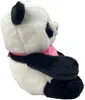 Kuscheltier Panda 25 cm mit rosa Halstuch – Weiches Produktbild-Vorschau 3