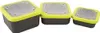 Fox Matrix Bait Box 2,2pt 1,25l grigio/lime con fori Anteprima dell’immagine prodotto 2