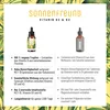 A comparison of two vitamin D3 and K2 products, highlighting the benefits of one over the other. Produktbild-Vorschau