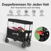 Sekey XXL Bollerwagen Faltbar Kinder S4018 150L 150KG, Produktbild-Vorschau 4