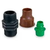 Rain Bird Kupplung PP 16 mm x 3/4 lock x Außengewinde Braun Produktbild-Vorschau 3