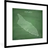 MuchoWow® Gerahmtes Poster Eine Illustration von Aruba auf Produktbild-Vorschau 1
