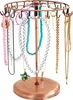 Belle Vous Kettenständer Schmuck Kupfer Drehbar (23 Haken) Produktbild-Vorschau 1