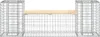 vidaXL Gabionová zahradní lavice 183x41x60,5 cm z masivního Náhled obrázku produktu 3