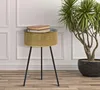 Table d'appoint tressée en fer, diamètre 40 cm, hauteur 65 Voir les images du produit 5