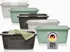 Wäschekörbe 6er Set Farbmix, 6 x Körbe 35 l Produktbild-Vorschau 1