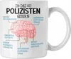 Trendation - Polizist Tasse Geschenk Lustiger Spruch Produktbild-Vorschau 1