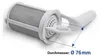 Feinsieb Grobsieb Set passend wie AEG 5029777400/7 für Produktbild-Vorschau 3