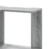 vidaXL Regál 5 políc Grey Sonoma 50x50x179 cm Materiál na Náhľad obrázku produktu 7
