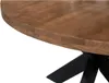 Esstisch Sturdy Ø140cm aus Mangoholz - Braun Produktbild-Vorschau 3
