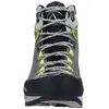 Bergschuh für Damen "Trango Tech Leather Woman Gtx" von La Sportiva in Grau mit gelben Akzenten und Schnürung. Produktbild-Vorschau