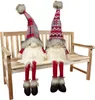 Weihnachten LED Deko Wichtel Figur Kanthenocker 25cm (60cm) Produktbild-Vorschau 2